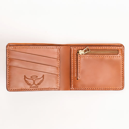 LEATHER BI-FOLD WALLET FOR MEN