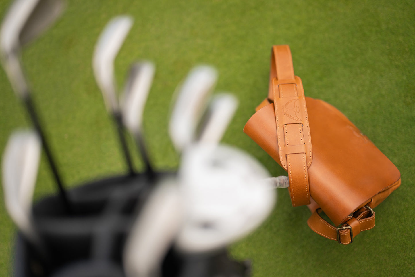 LEATHER CROSS-BODY BAG FOR MEN