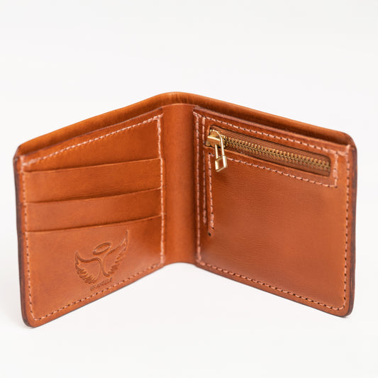 LEATHER BI-FOLD WALLET FOR MEN